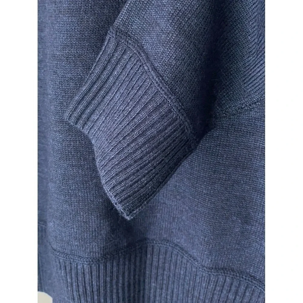 L.L.‎ Bean Signature Merino Wool Crewneck Sweater Mens XL Blue